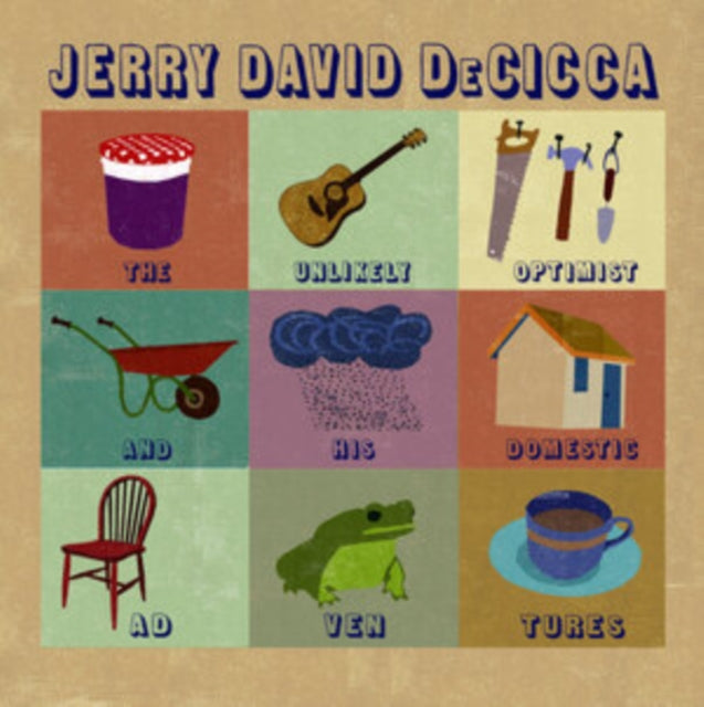 DECICCA, JERRY DAVID | UNLIKELY OPTIMIST AND HIS DOMESTIC ADVENTURES | VINYL RECORD (LP)