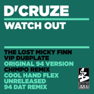 WATCH OUT (THE LOST DUBPLATES) (DARK GREEN WITH WHITE & BLACK SPLATTER VINYL) | 12IN VINYL