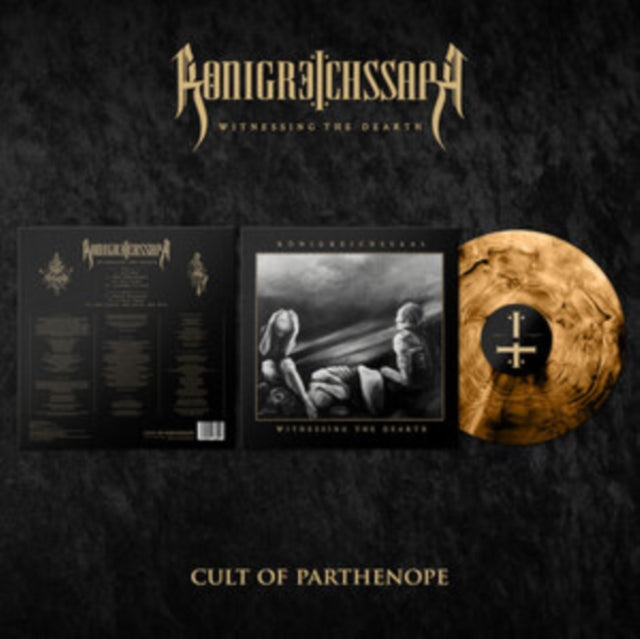 KONIGREICHSSAAL | WITNESSING THE DEARTH (GOLD VINYL) | VINYL RECORD (LP)