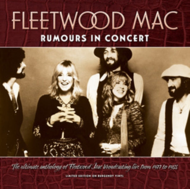 FLEETWOOD MAC | RUMOURS IN CONCERT (LIMITED EDITION) (BURGUNDY VINYL) | VINYL RECORD (LP)