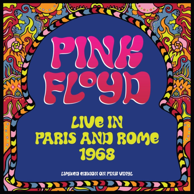 PINK FLOYD | LIVE IN PARIS & ROME 1968 (COLOURED VINYL) | VINYL RECORD (LP)