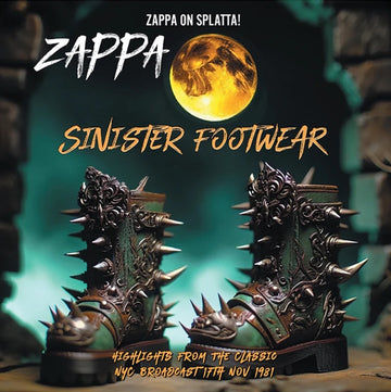 SINISTER FOOTWEAR (AQUA/GREEN SPLATTER VINYL) | VINYL RECORD (LP)