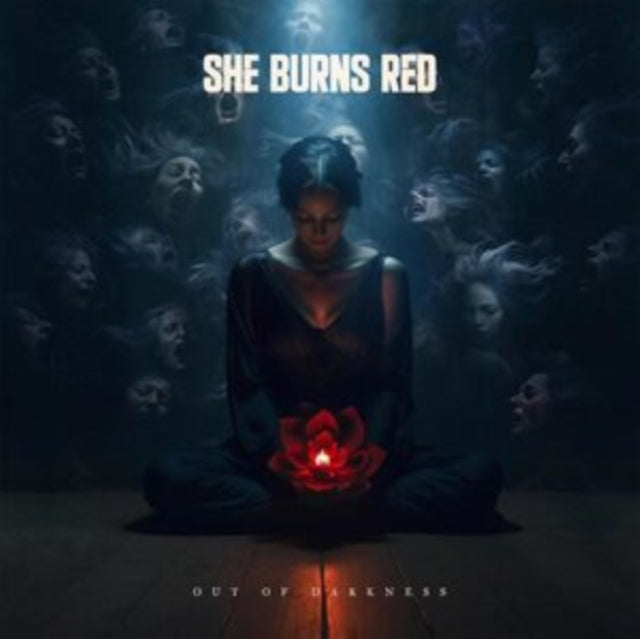 SHE BURNS RED | OUT OF DARKNESS | VINYL RECORD (LP)