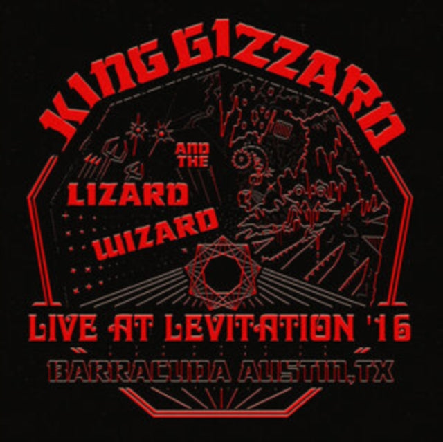 KING GIZZARD & THE LIZARD WIZARD | LIVE IN AUSTIN (FUZZ CLUB OFFICIAL BOOTLEG) (PINK, GREEN & BLUE VINYL) (3LP/180G) | VINYL RECORD (LP)