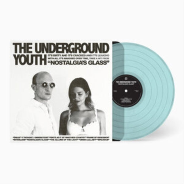 UNDERGROUND YOUTH | NOSTALGIA'S GLASS (CLEAR BLUE VINYL/180G) | VINYL RECORD (LP)