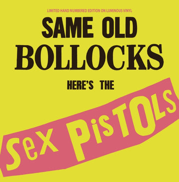 SAME OLD BOLLOCKS (LUMINOUS VINYL) | VINYL RECORD (LP)