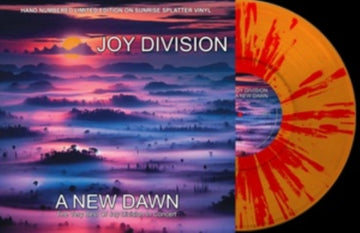 NEW DAWN: THE VERY BEST OF JOY DIVISION IN CONCERT (ORANGE/RED SPLATTER VINYL) | VINYL RECORD (LP)