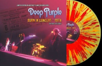 BURN IN CONCERT (SPLATTER VINYL) | VINYL RECORD (LP)