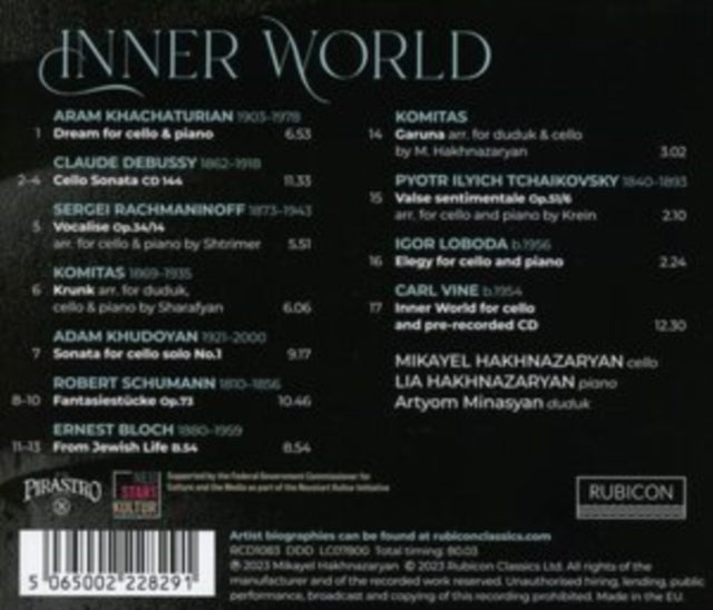 MIKAYEL; LIA HAKHNAZARYAN | INNER WORLD | CD