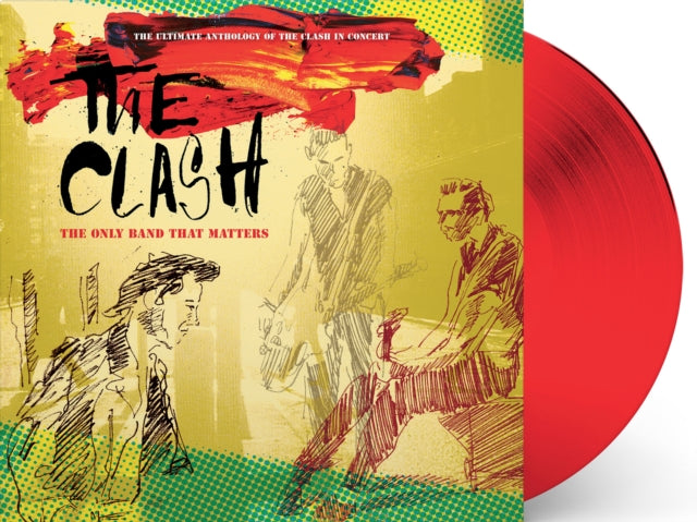 CLASH | ONLY BAND THAT MATTERS (RED VINYL) | VINYL RECORD (LP)