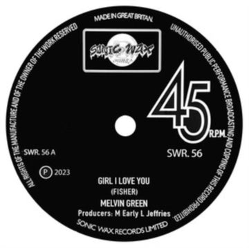 GIRL I LOVE YOU | 7IN VINYL