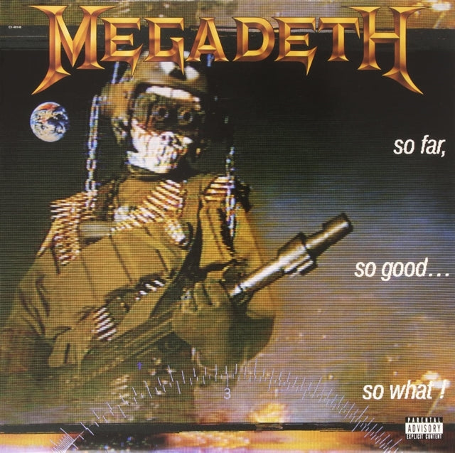 MEGADETH | SO FAR SO GOOD SO WHAT | VINYL RECORD (LP)