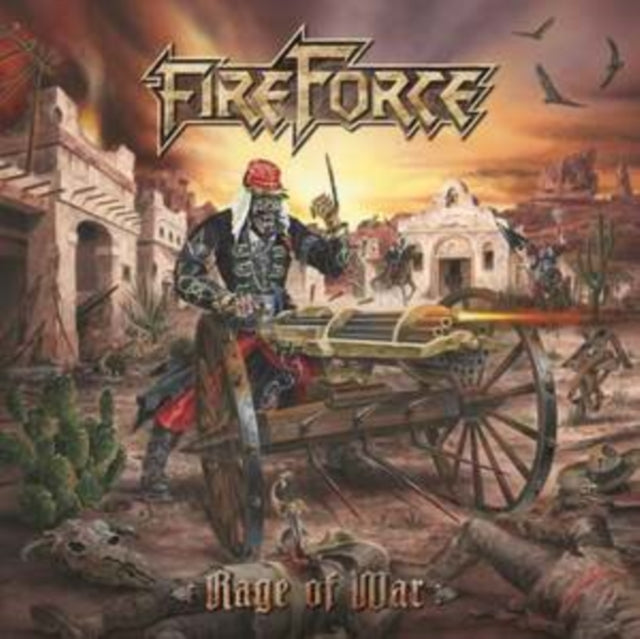 FIREFORCE | RAGE OF WAR (RED VINYL) | VINYL RECORD (LP)