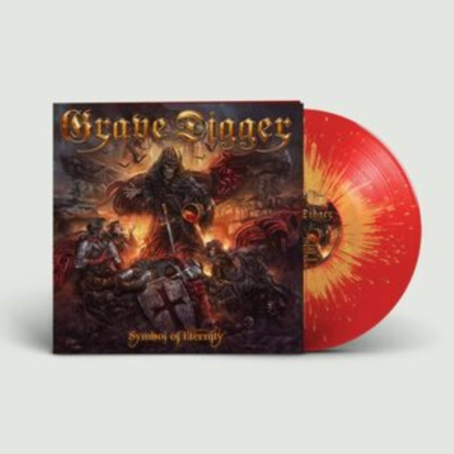 GRAVE DIGGER | SYMBOL OF ETERNITY (TRANSPARENT RED/GOLD SPLATTER VINYL) | VINYL RECORD (LP)