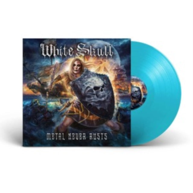 WHITE SKULL | METAL NEVER (COLOURED VINYL) | VINYL RECORD (LP)