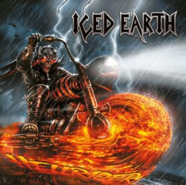 ICED EARTH | HELLRIDER (RED,YELLOW,BLACK SPLATTER VINYL) (IMPORT) | VINYL RECORD (LP)