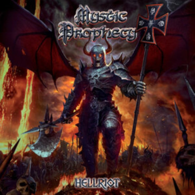 MYSTIC PROPHECY | HELLRIOT (RED & BLACK VINYL) | VINYL RECORD (LP)