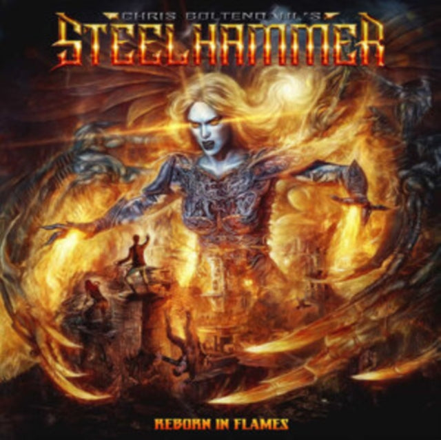 CHRIS BOHLTENDAHL'S STEELHAMMER | REBORN IN FLAMES (PICTURE DISC) | VINYL RECORD (LP)