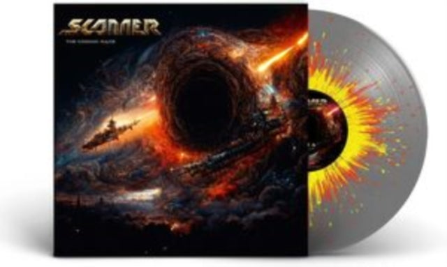 SCANNER | COSMIC RACE (SILVER/RED/YELLOW SPLATTER VINYL) | VINYL RECORD (LP)