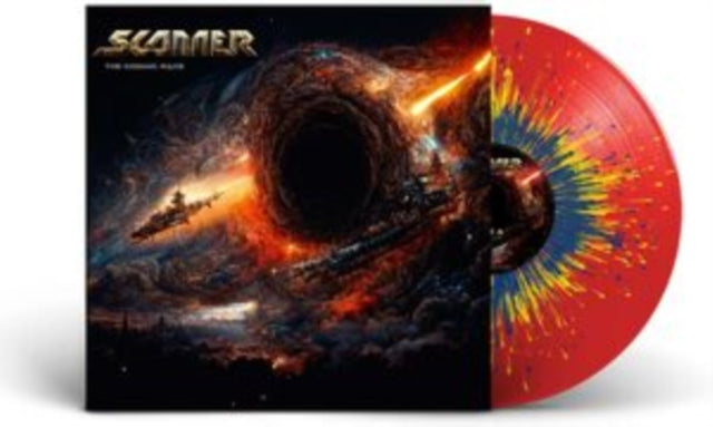 SCANNER | COSMIC RACE (BLUE/RED/YELLOW SPLATTER VINYL) | VINYL RECORD (LP)