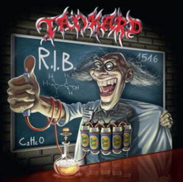 TANKARD | R.I.B. (RED/WHITE/BLACK SPLATTER VINYL) | VINYL RECORD (LP)