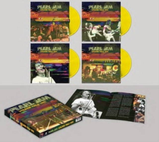 PEARL JAM | LIVE SOLDIER FIELD 95 (YELLOW VINYL/4LP) | VINYL RECORD (LP)