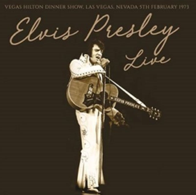 PRESLEY, ELVIS | VEGAS HILTON DINNER SHOW, LAS VEGAS, NEVADA 5TH FEBRUARY 1973 (WHITE VINYL) | VINYL RECORD (LP)