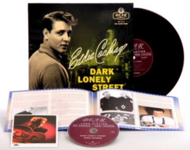 COCHRAN, EDDIE | DARK LONELY STREET | 10IN VINYL