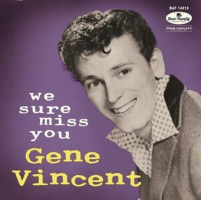 VINCENT, GENE | WE SURE MISS YOU | 10IN VINYL