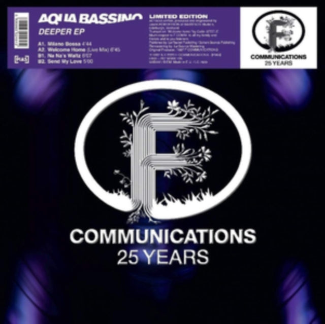 AQUA BASSINO | DEEPER EP | 12IN VINYL