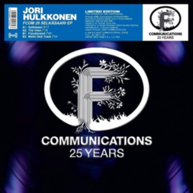 HULKKONEN, JORI | F COM 25 SELKASAARI EP | 12IN VINYL