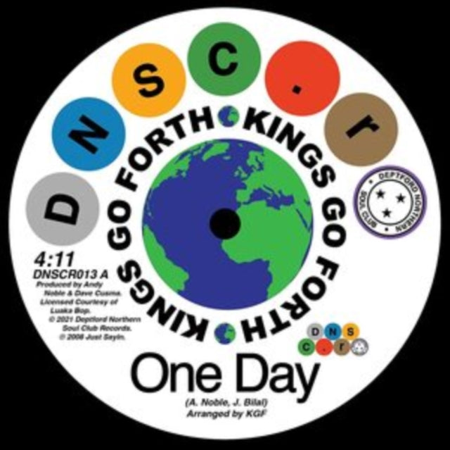 KINGS GO FORTH & WILLIE TEE | ONE DAY / FIRST TASTE OF HURT | 7IN VINYL