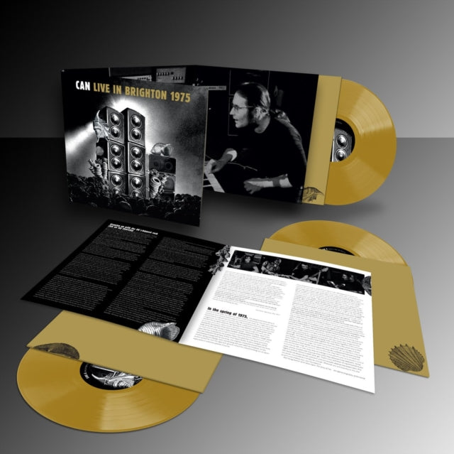 CAN | LIVE IN BRIGHTON 1975 (LIMITED EDITION/INCA GOLD VINYL/3LP) | VINYL RECORD (LP)