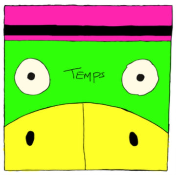 TEMPS | PARTY GATOR PURGATORY (COLOR VINYL) | VINYL RECORD (LP)