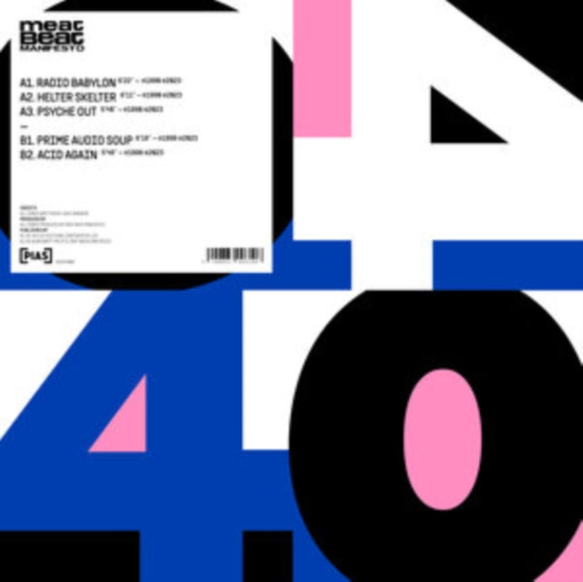 MEAT BEAT MANIFESTO | PIAS 40 | 12IN VINYL