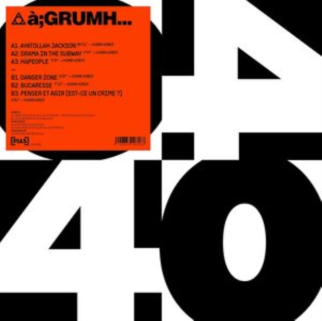 A;GRUMH | PIAS 40 | 12IN VINYL