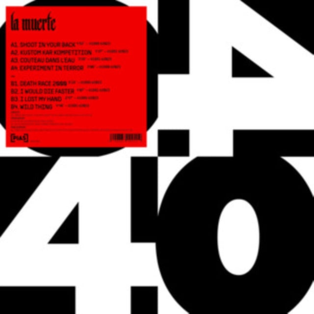 LA MUERTE | LA MUERTE - PIAS 40 | 12IN VINYL