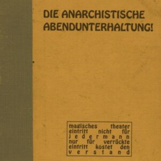 DIE ANARCHISTISCHE ABENDUNTERHALTUNG | #1 | VINYL RECORD (LP)