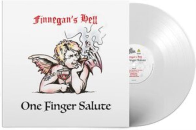 FINNEGANS HELL | ONE FINGER SALUTE (WHITE VINYL) | VINYL RECORD (LP)