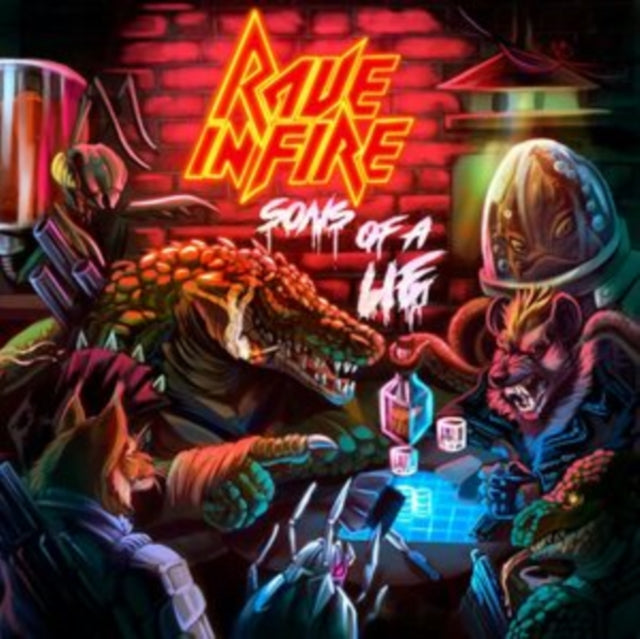 RAVE IN FIRE | SONS OF A LIE | VINYL RECORD (LP)