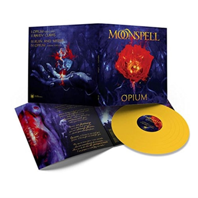 MOONSPELL | OPIUM (MUSTARD YELLOW VINYL) | 10IN VINYL