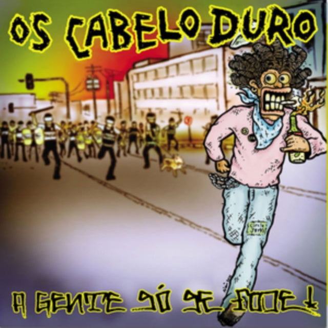OS CABELO DURO | GENTE SO SE FODE (TRANSPARENT YELLOW VINYL) | VINYL RECORD (LP)