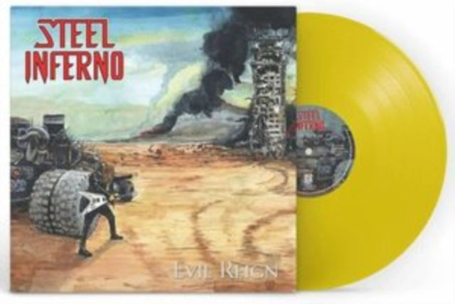 STEEL INFERNO | EVIL REIGN (YELLOW VINYL) | VINYL RECORD (LP)