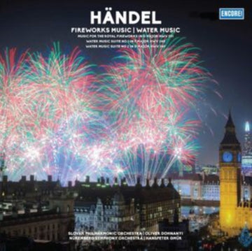 HANDEL - FIREWORKS MUSIC. WATER MUSIC | VINYL RECORD (LP)