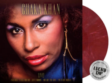 CHAKA KHAN LIVE (LUCKY DIP MARBLE VINYL) | VINYL RECORD (LP)