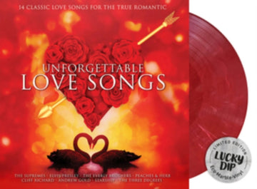 UNFORGETTABLE LOVE SONGS (LUCKY DIP MARBLE VINYL) | VINYL RECORD (LP)