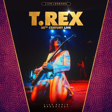 T REX | 20TH CENTURY LIVE (COLOUR VINYL) | VINYL RECORD (LP)