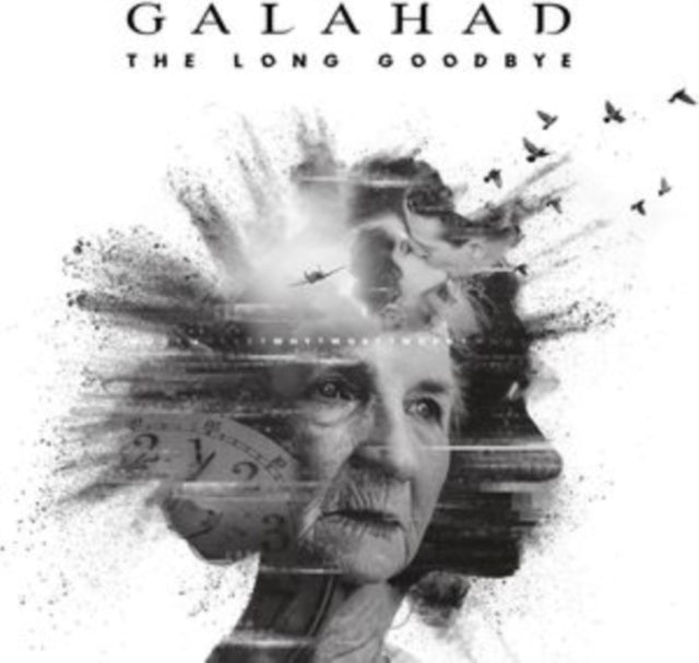 GALAHAD | THE LONG GOODBYE (BLACK & WHITE SPLATTER VINYL) | VINYL RECORD (LP)