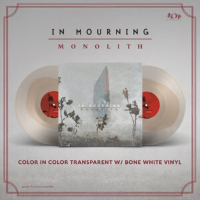 IN MOURNING | MONOLITH (RE-ISSUE) (CLEAR/BONE WHITE VINYL) | VINYL RECORD (LP)