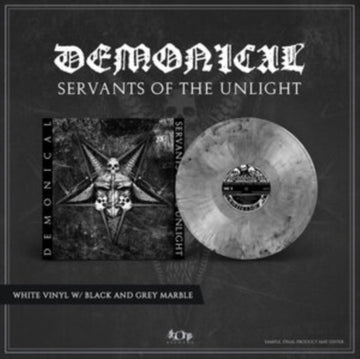DEMONICAL | SERVANTS OF UNLIGHT (LIMITED/WHITE/GREY/BLACK MARBLED VINYL) | VINYL RECORD (LP)